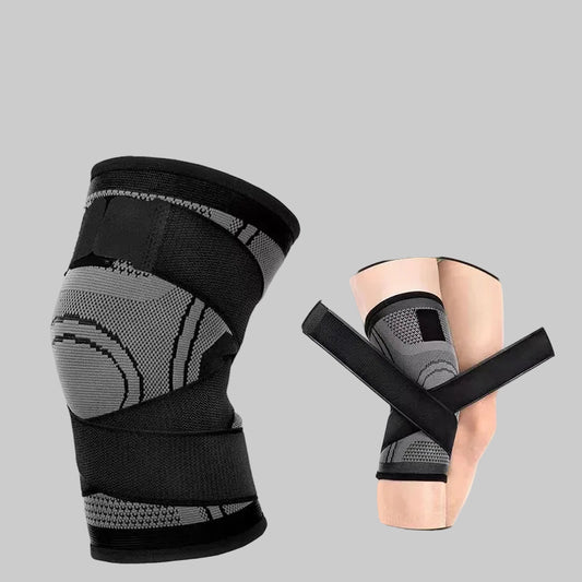 1PCS Adjustable Sports Knee Pad Knee Pain Relief Patella Stabilizer Brace Support for Hiking Soccer Basketball Running Sport