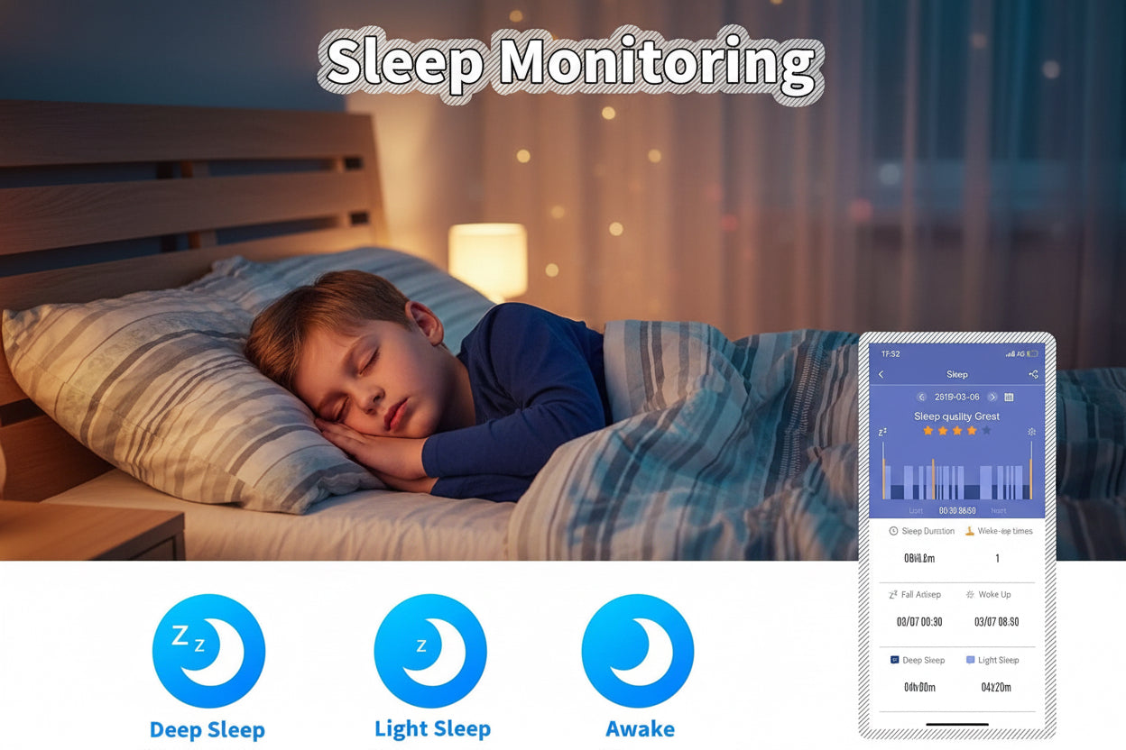 Kids Watch Fitness Tracker, Fitness Watches for Kids, Activity Tracker with Pedometers, Stopwatch, IP68 Waterproof, 11 Sport Modes Smart Watch for Kids Age 6-16 Years Old