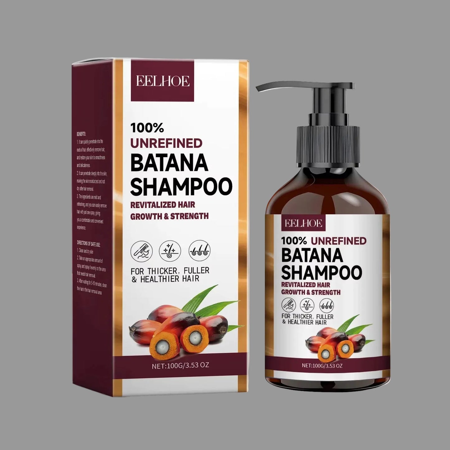 Batana Hair Growth Oil Conditioner anti Hair Loss Products Fast Growing Hair Mask Nourishing Repair Roots Hair Care for Women